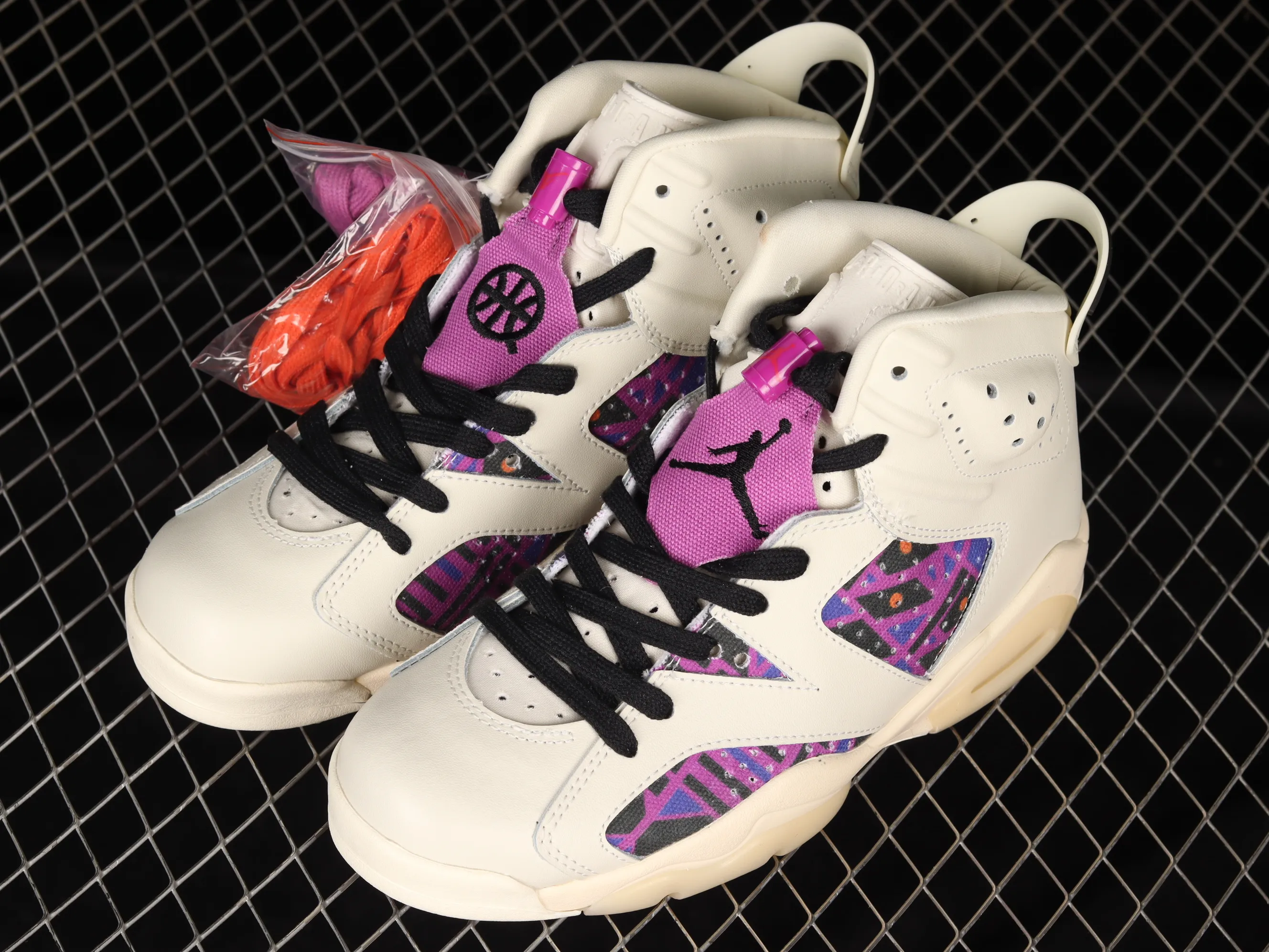 All categories Air Jordan Jordan series basketball shoes Air Jordan 6 Air Jordan 6 "Quai 54" AJ6 Joe 6 Khaki Purple CZ4152-101
